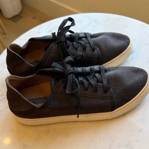 Olukai Black Canvas Sneakers